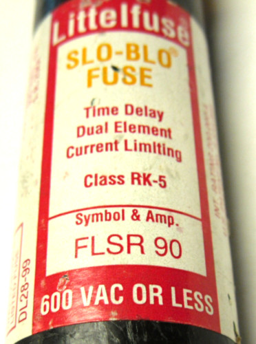 NEW LITTELFUSE FLSR 90 SLO-BLO FUSE CLASS RK-5