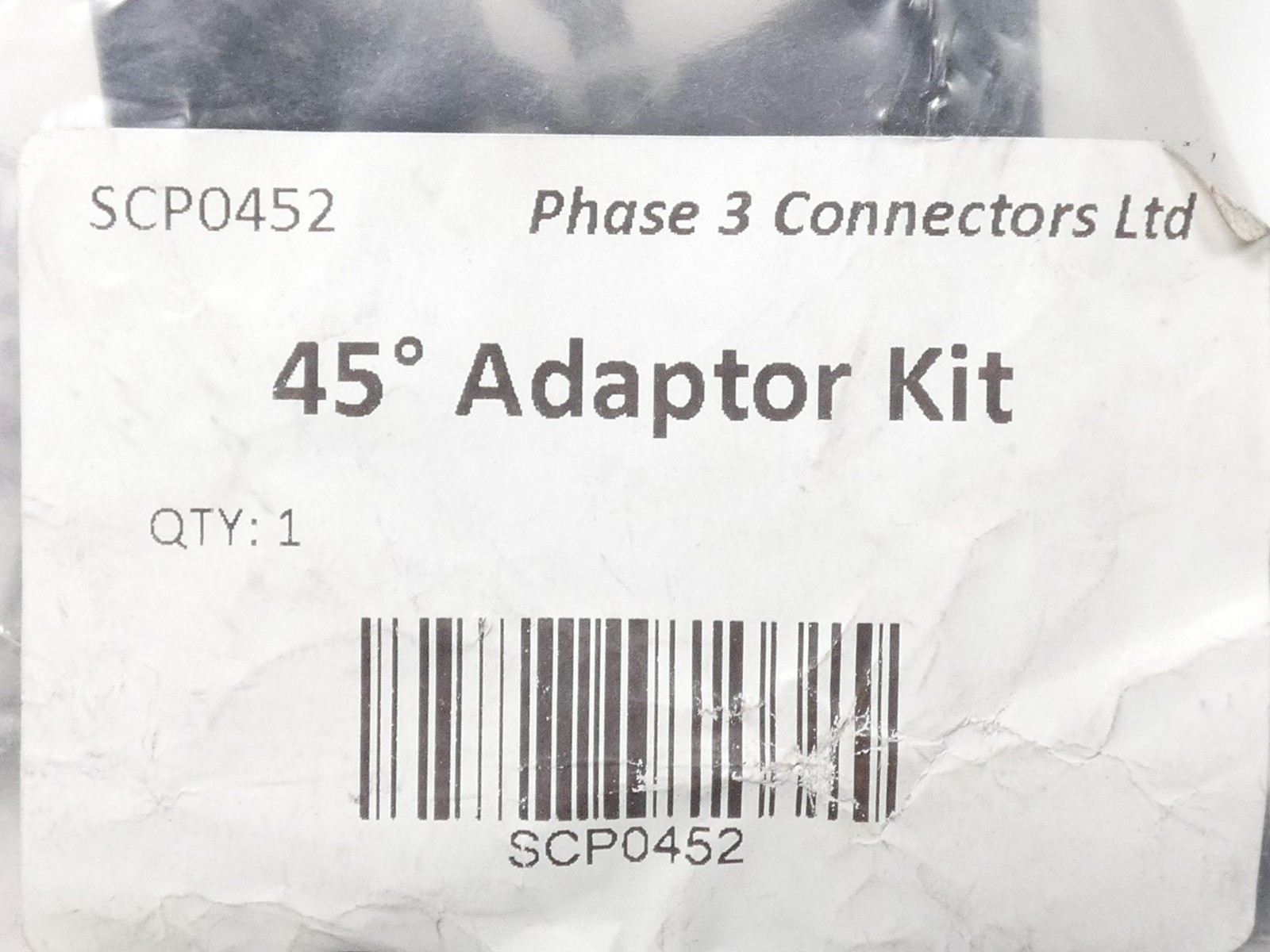 *Lot of 5* Phase 3 Connectors SCP0452 Powersafe 45° Adapter Kit – NEW Surplus!