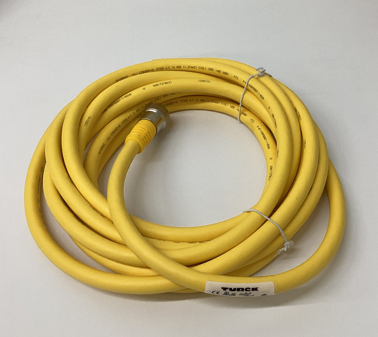 Turck RKM66-6M 6-Pin Female Minifast Cable U5128 6 Meters