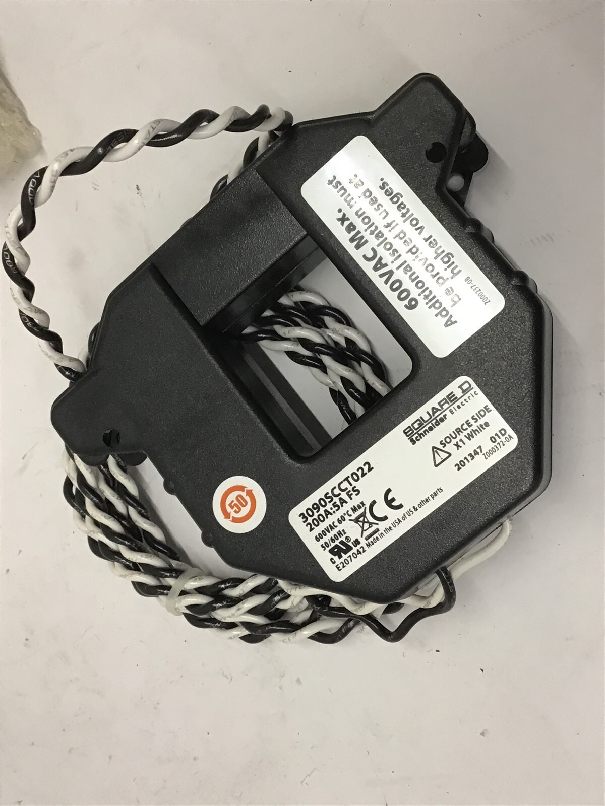 Power Logic METSEPM1200 Power Meter 44-277V 50/60HZ