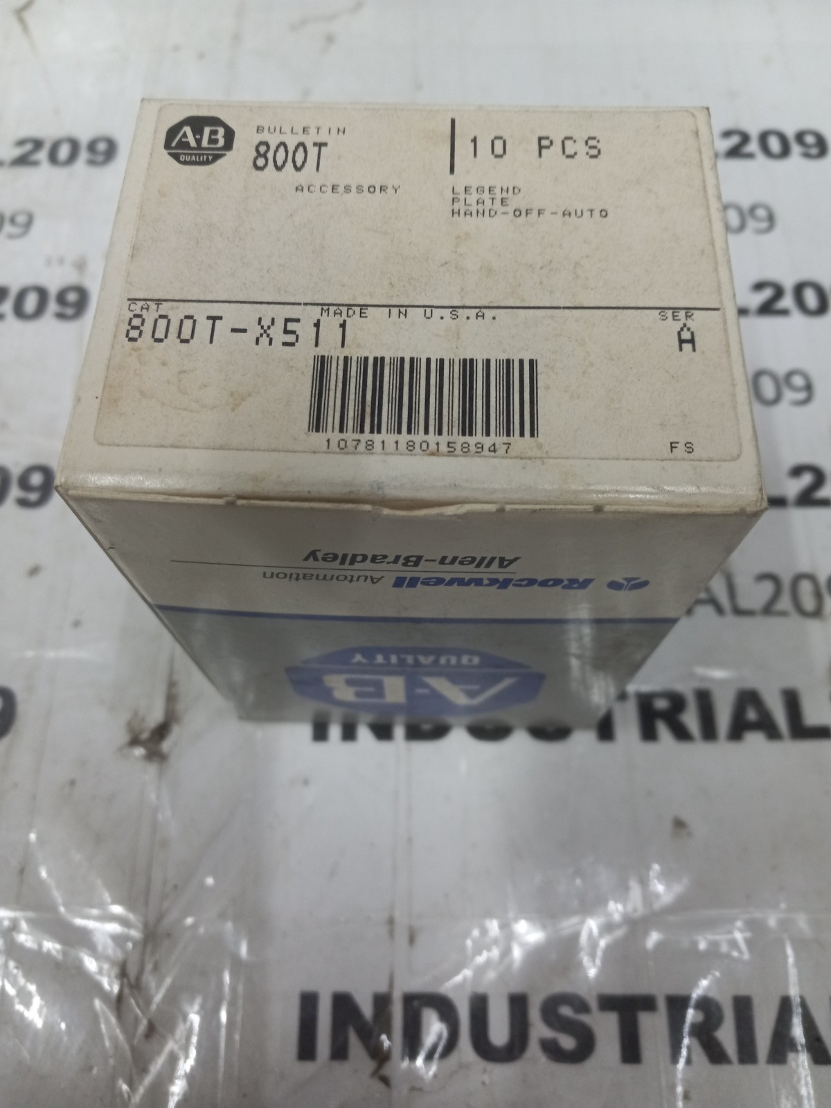 10PC ALLEN BRADLEY 800T – X511