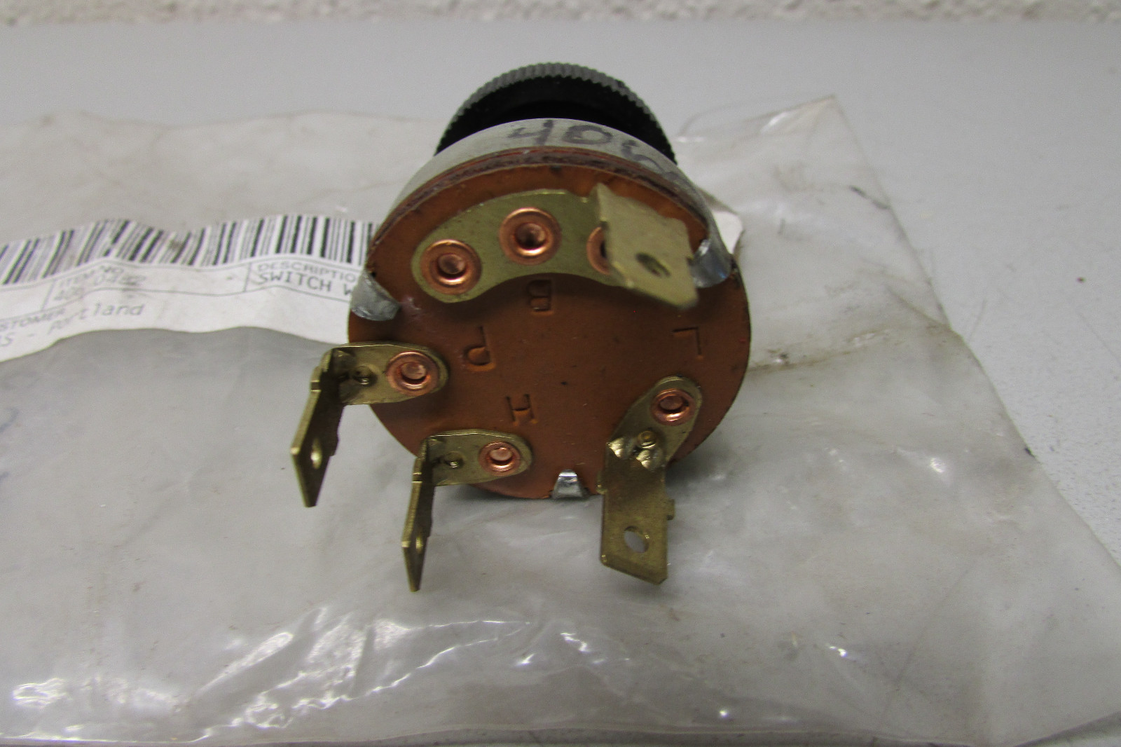 LeTourneau 406-0482 Wiper Switch
