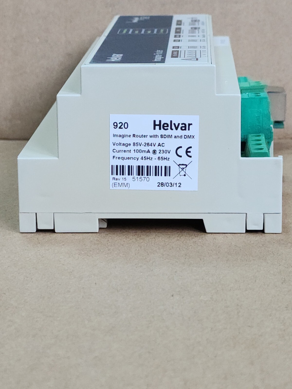 HELVAR 920 DIGIGIM ROUTER APPLICATION CONTROLLER HELVAR 921