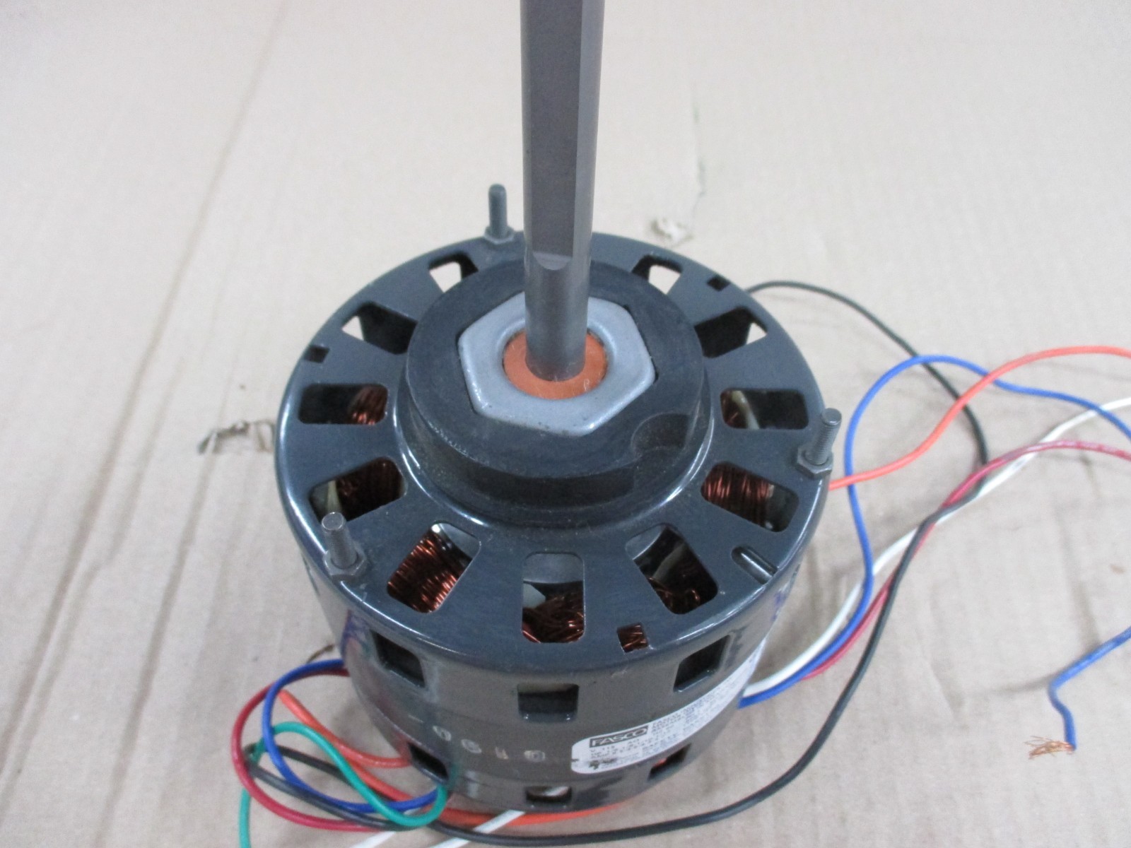 7151-0190 FASCO ELECTRIC MOTOR RPM 1050 (4SPD) HP 1/6 – 1/8 – 1/10 – 1/12 NEW