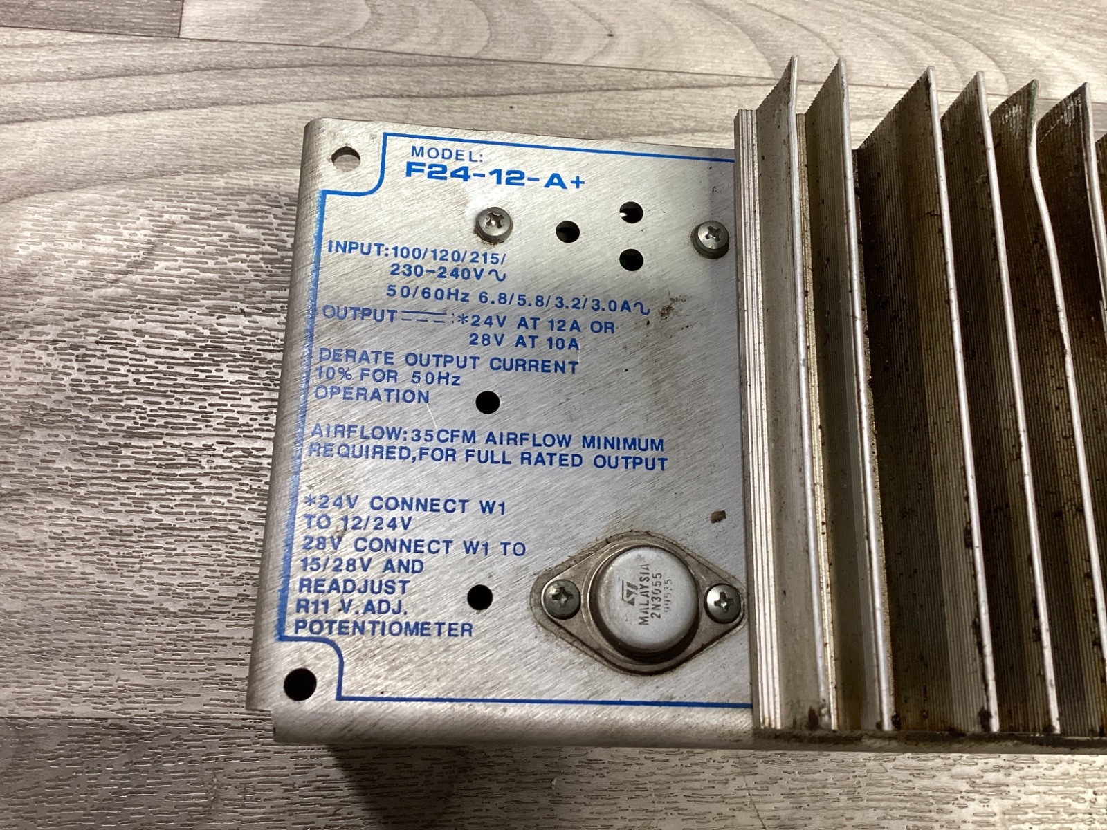 CONDOR F24-12-A+ POWER SUPPLY #114B143PR3