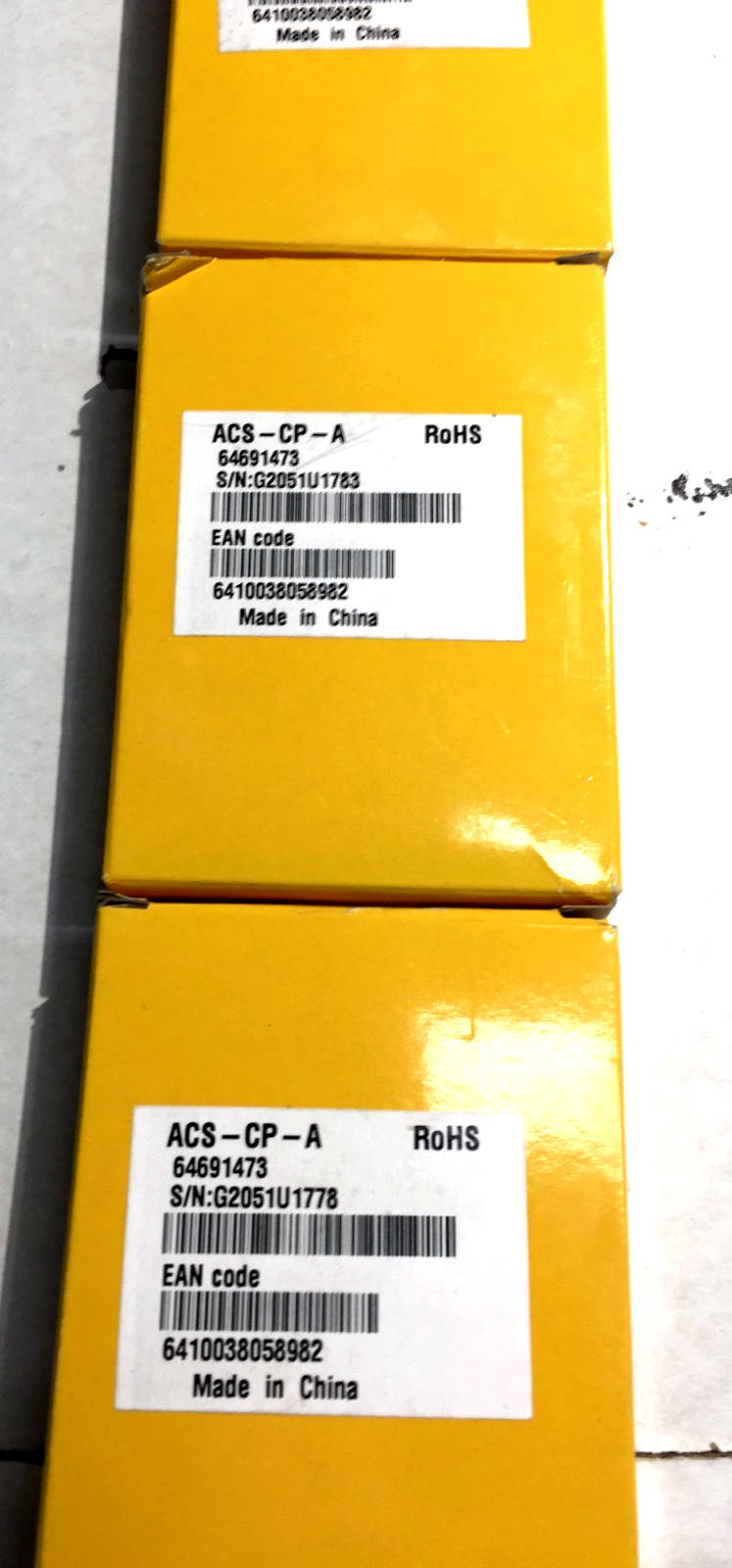 ACS-CP-A RoHS MODEL 64691473 EAN CODE 6410038058982 (M-T)
