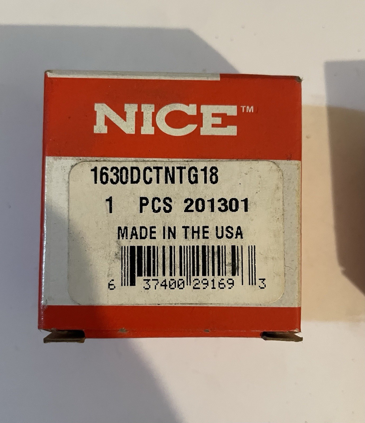 Lot Of 2! 1630DCTNTG18 NICE Deep Groove Ball Bearings