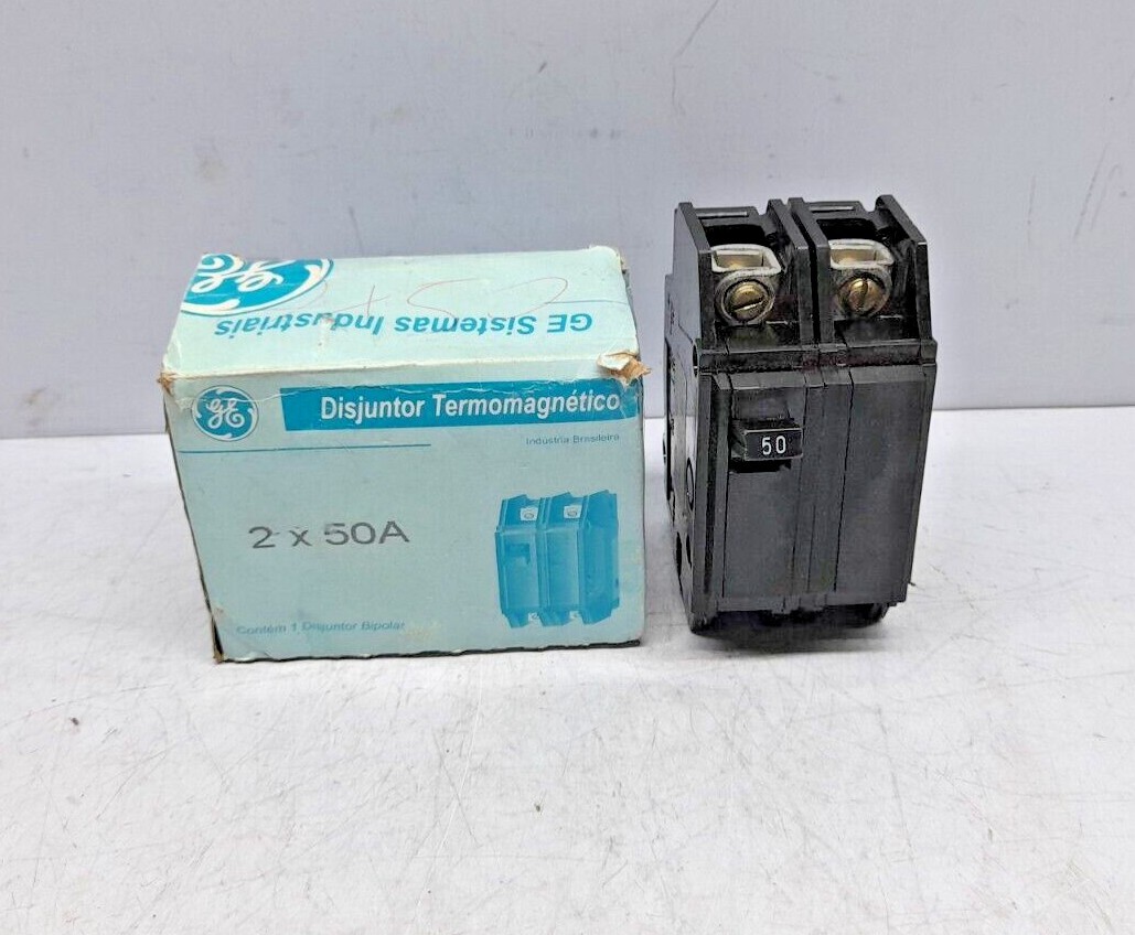 GE TQC2450 Circuit Breaker 2Pole 50A 50/60Hz