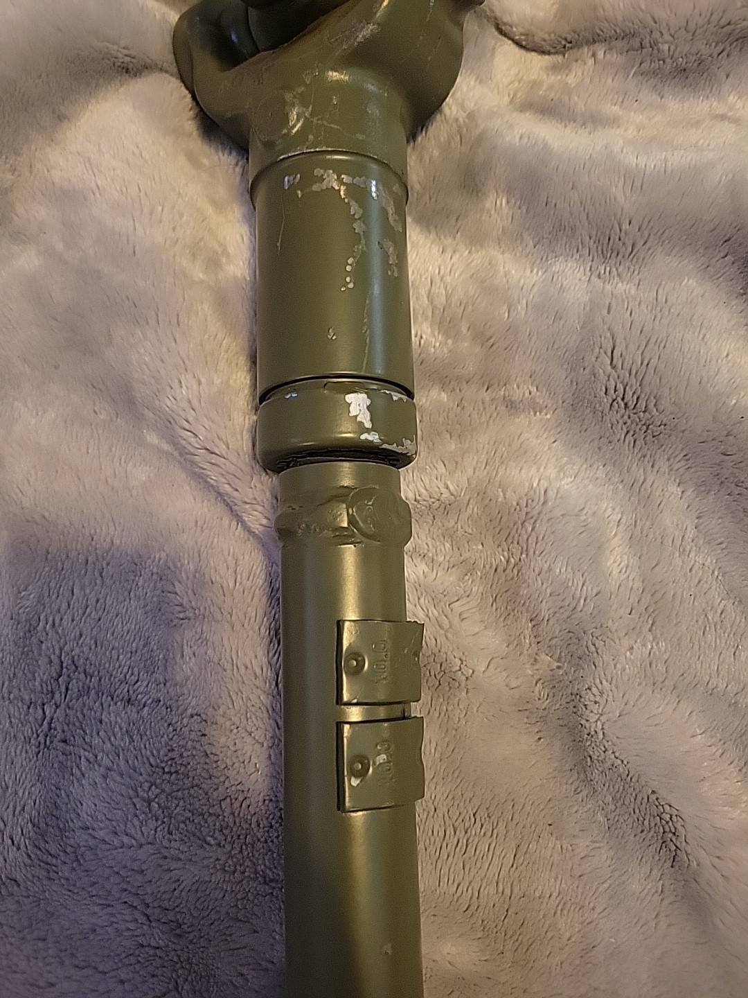 Military vehicle drive propeller shaft