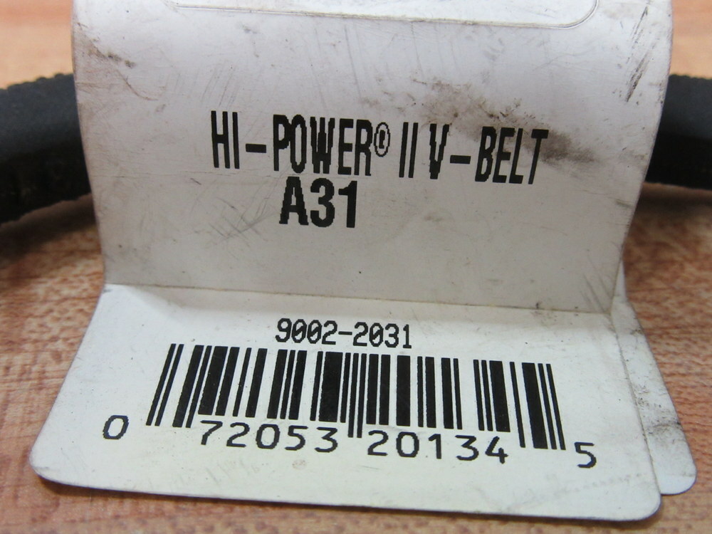 Gates A31 Hi-Power II V-Belt 9002-2031