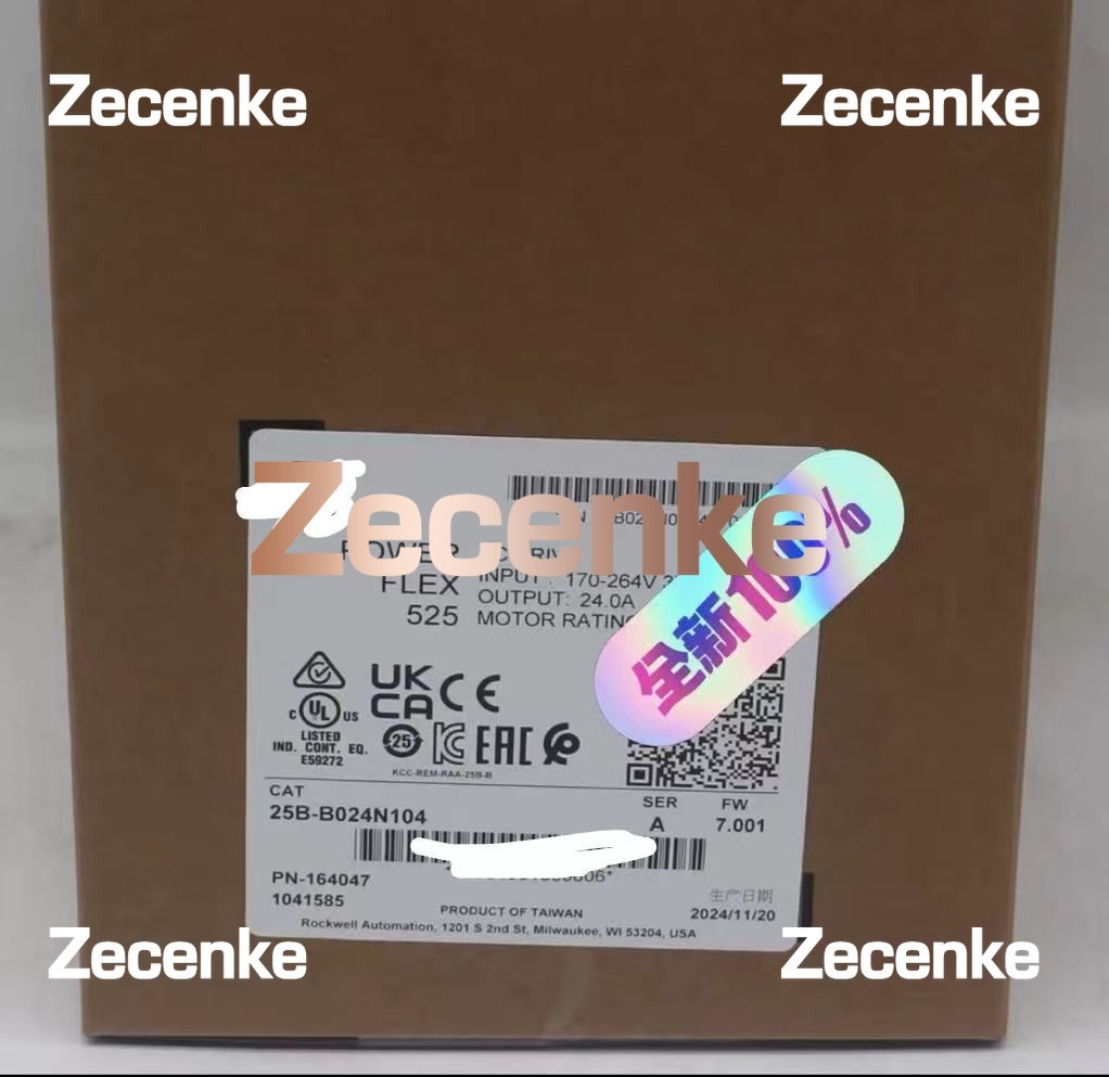 New for 25B-B024N104 PowerFlex 525 variable frequency drive ship DHL or FedEx