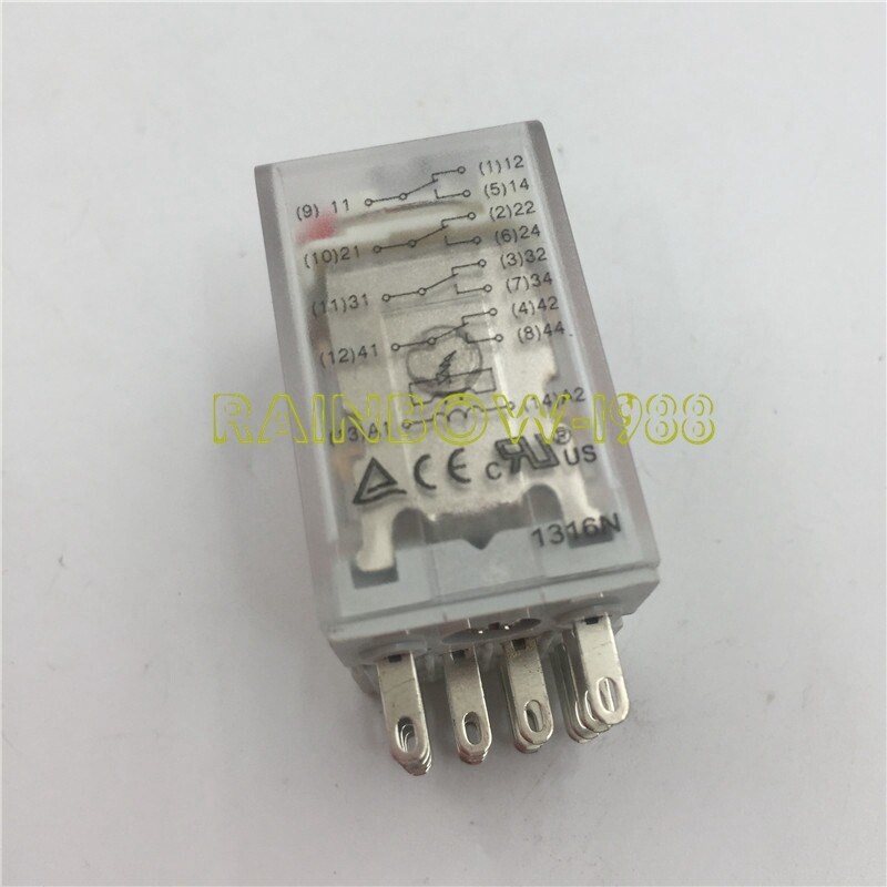 5Pcs For Weidmuller Intermediate Relay AC230V 5A 14 Pins 7760056095 DRM570730L