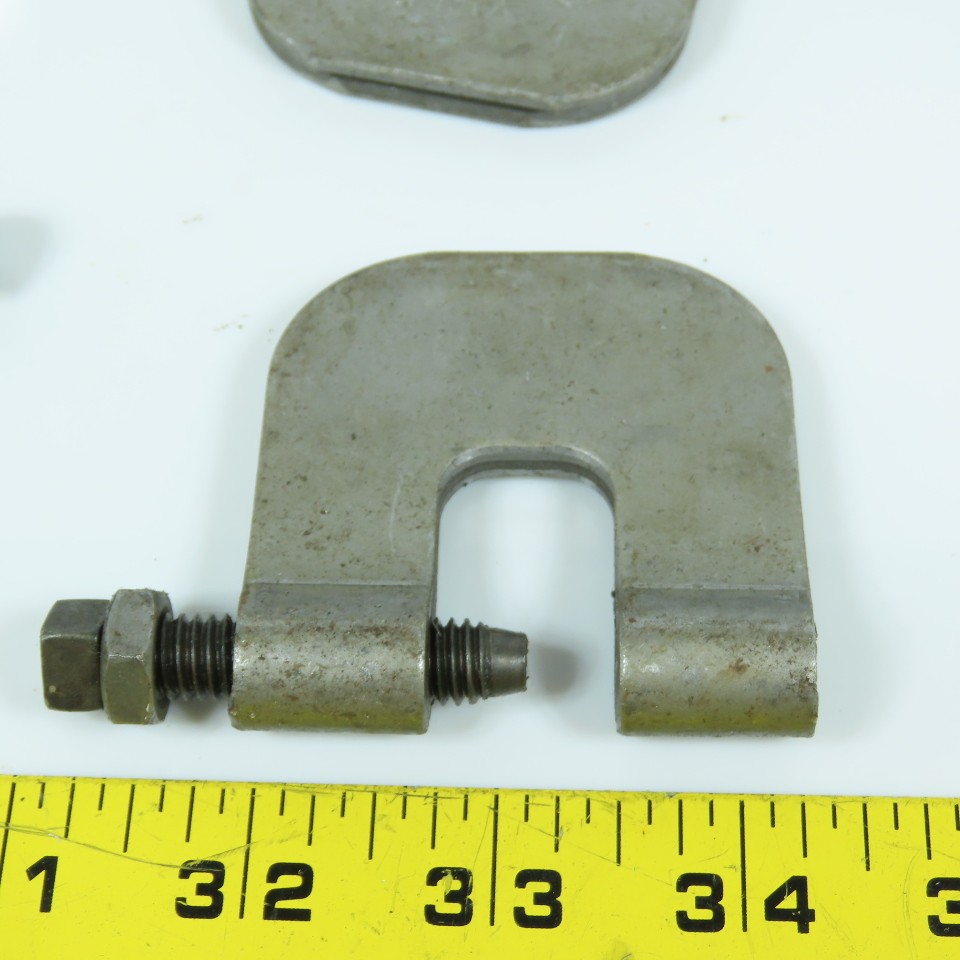 200 4″ I.P. Max Beam C-Clamp 3/8″ Rod Lot Of 15