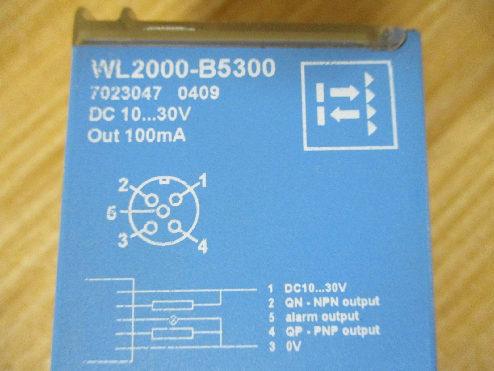 Sick WL2000-B5300 Photoelectric Sensor WL2000B5300