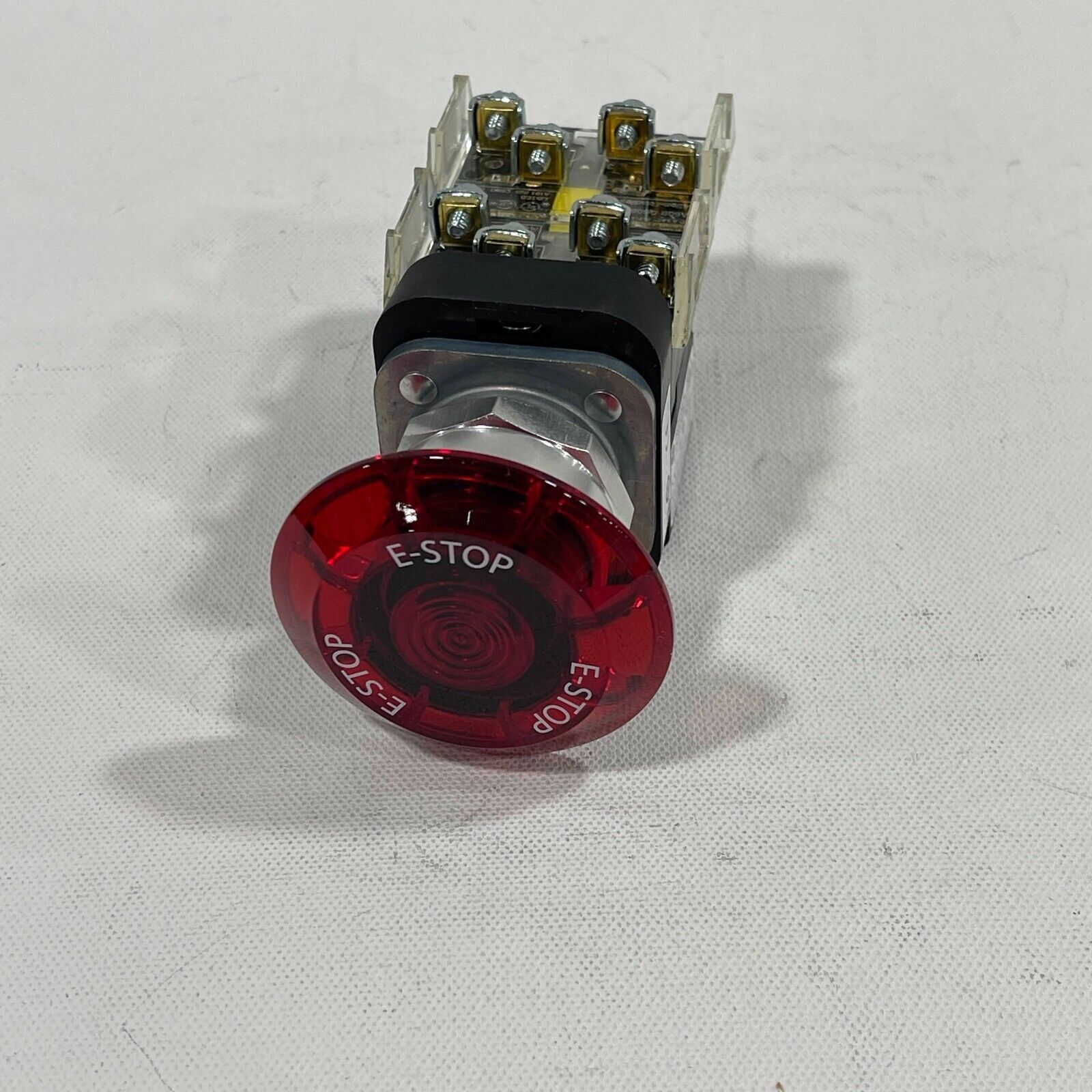 Allen Bradley 800T-FXJEQH2RG1 Push pull 2 Position Red LED Jumbo Mushroom Head