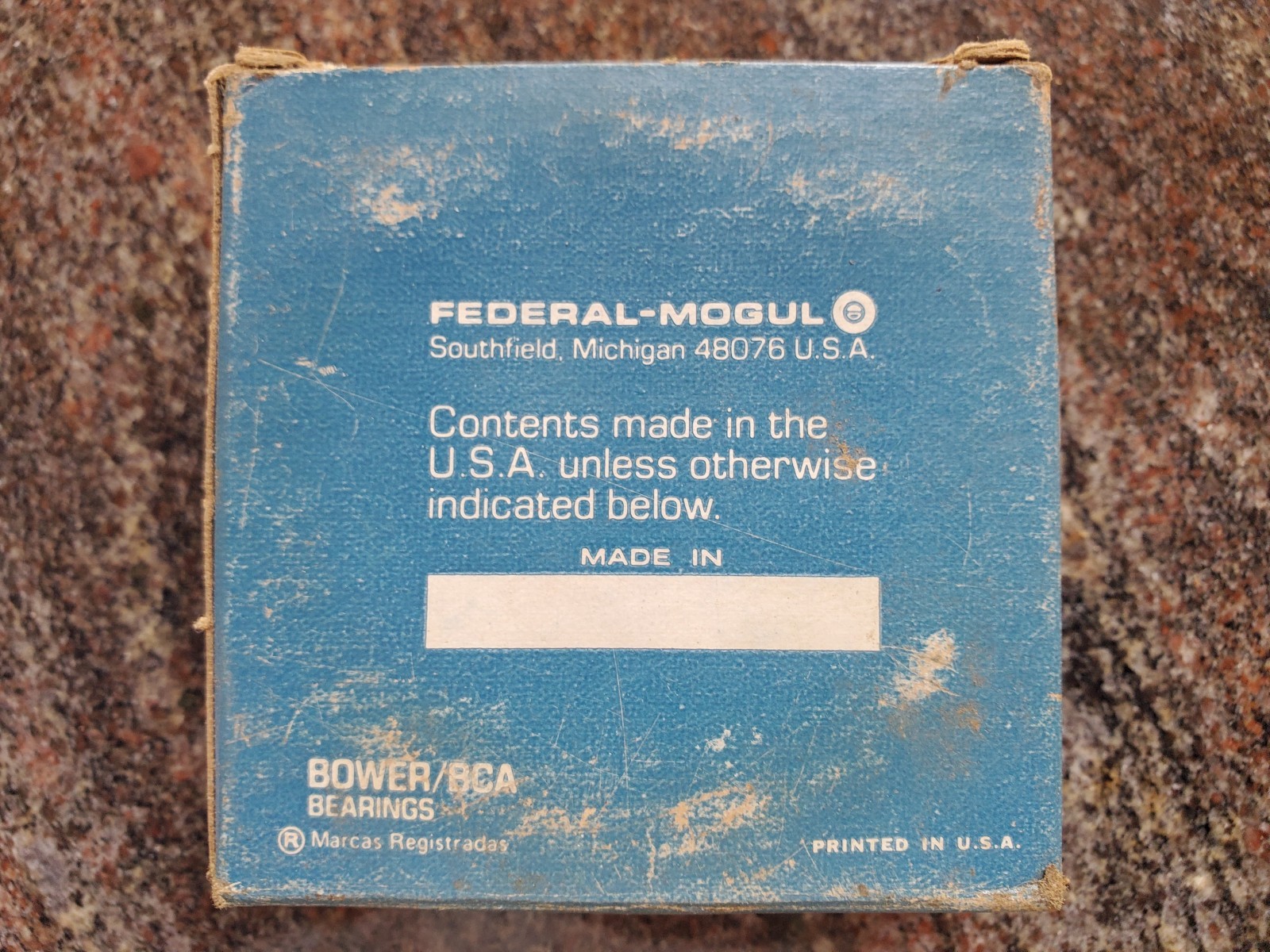 Bower BCA B-02 Wheel Bearing Ball B02 Federal Mogul