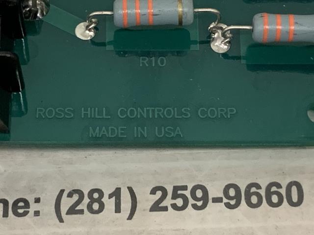 Ross Hill Controls Circuit Board – 10050025-001 w/Warranty
