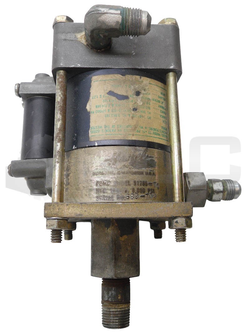 HASKEL 51785-71 AIR DRIVEN LIQUID PUMP, 8090PSI
