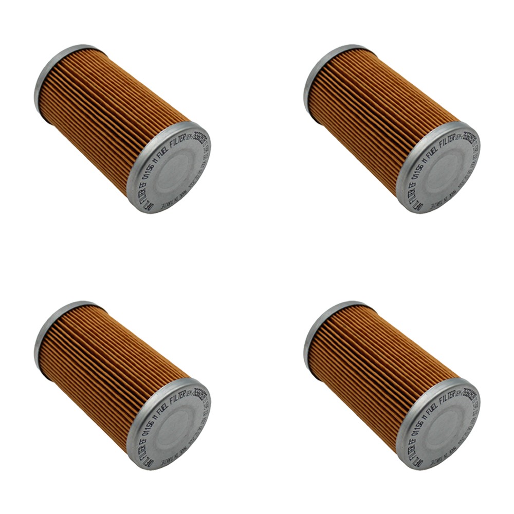 (4)- Fuel Filter Cartridges Boomer Fits Ford 8N TC35A 4060 TC45D 3415 1920 TC48D