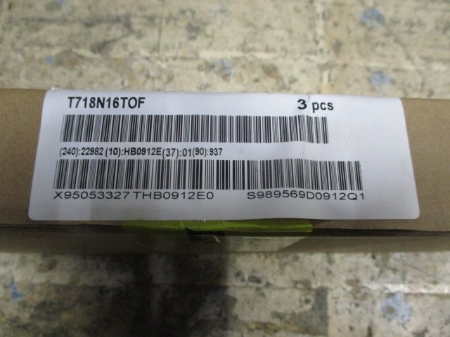 EUPEC T718N16TOF Phase Control Thyristor Disc 1600V 718A – Lot of 3 *NEW*