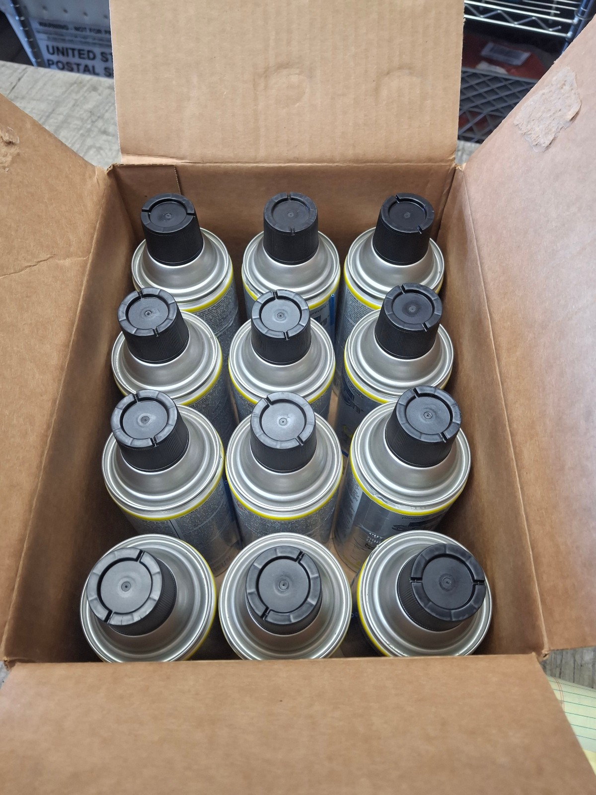 12 QTY. Sprayon LU208 Cutting Oil Fluid 11 oz Aerosol, Petroleum BaseSC0202000