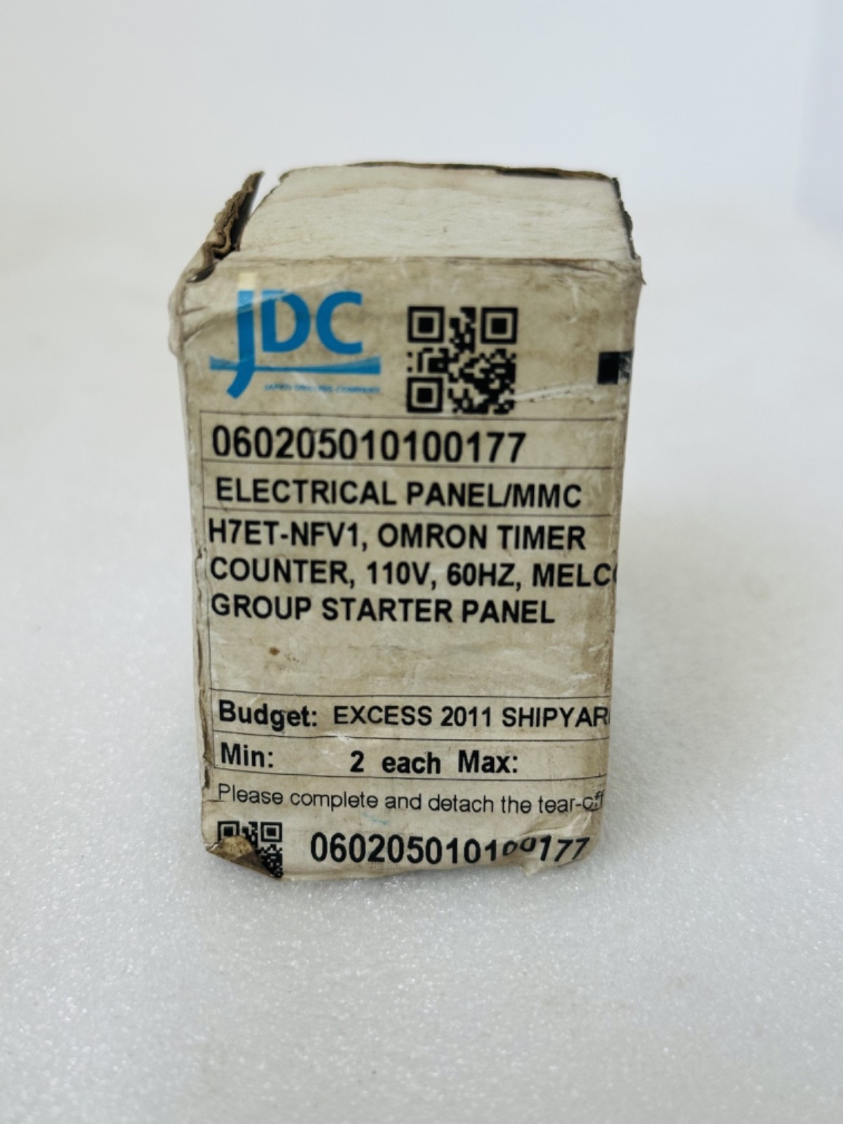 NEW OMRON Type H7ET-NFV1 Time Counter Module 1360S Omron H7ET 110V 60Hz