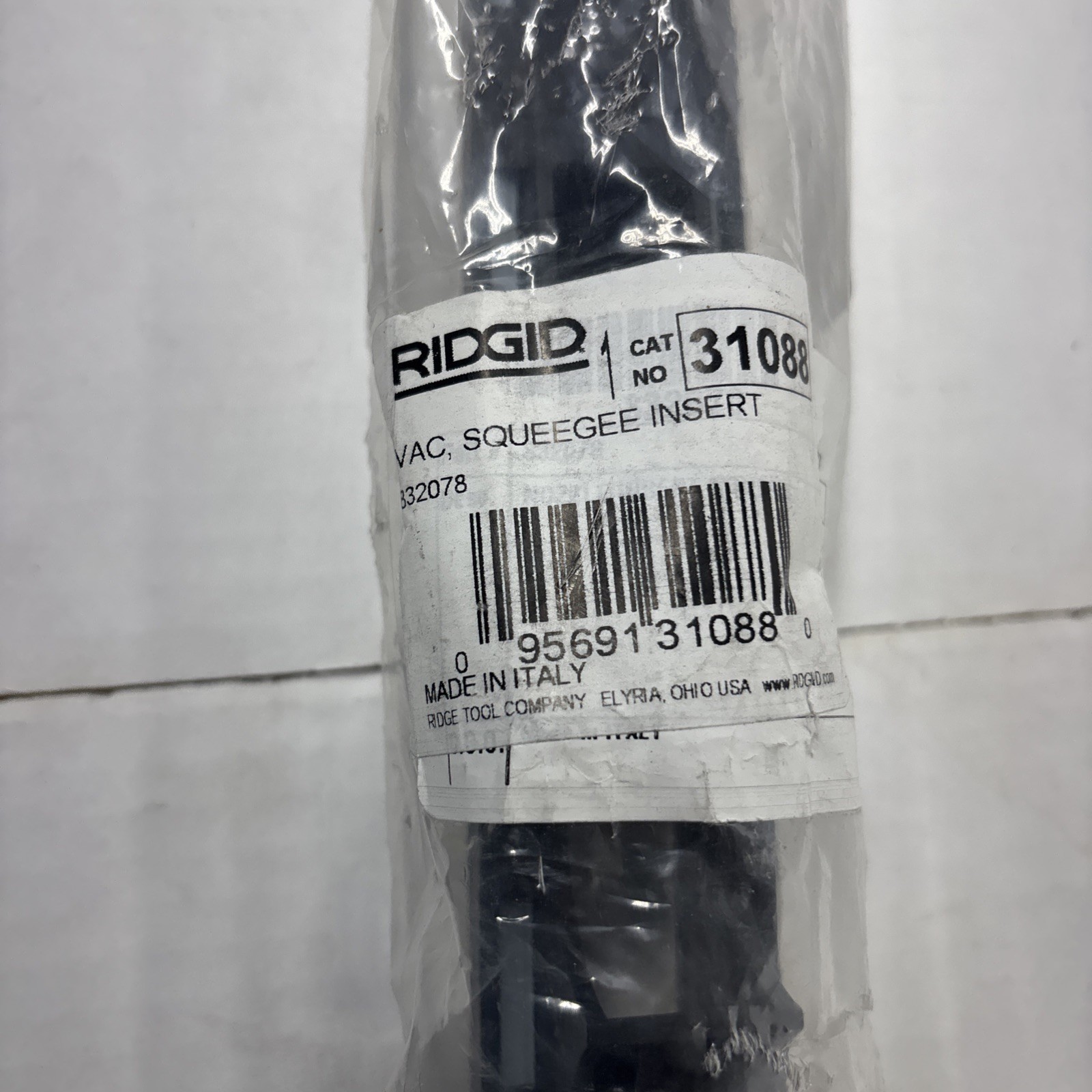 RIDGID 832078 (31088) Squeegee Insert for 2-Stage Wet/Dry Vacuums