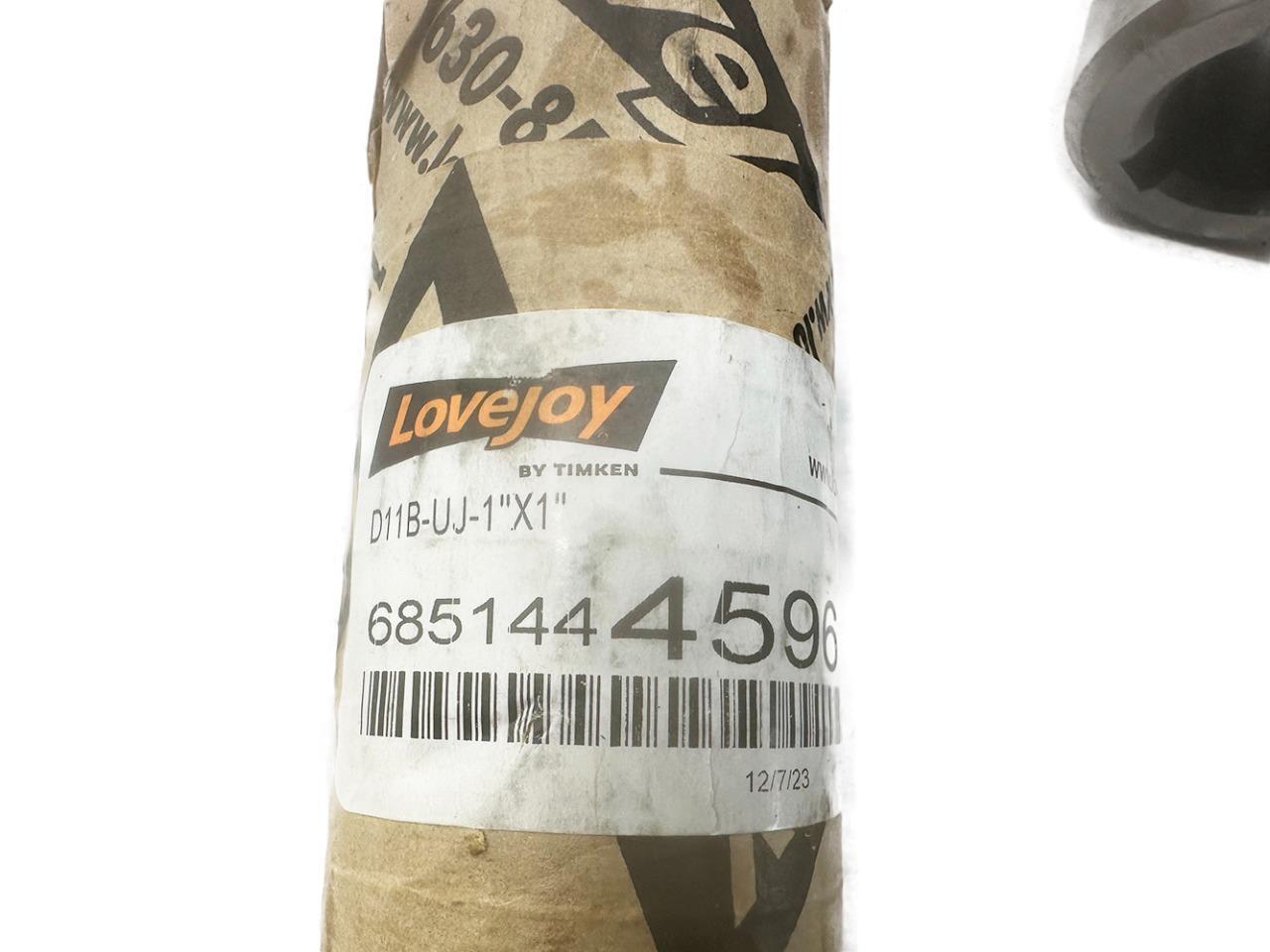 Lovejoy 68514445961 1″ D11BD Type Universal Joint with Keyway NEW FREE FAST SHIP