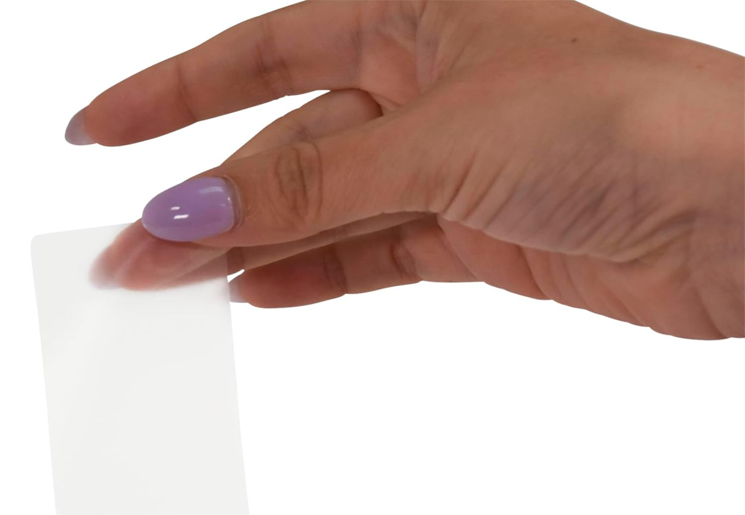 Vinyl Label Protectors, round Corner Rectangle, 1 X 3 Inches, Clear, Pack of 500