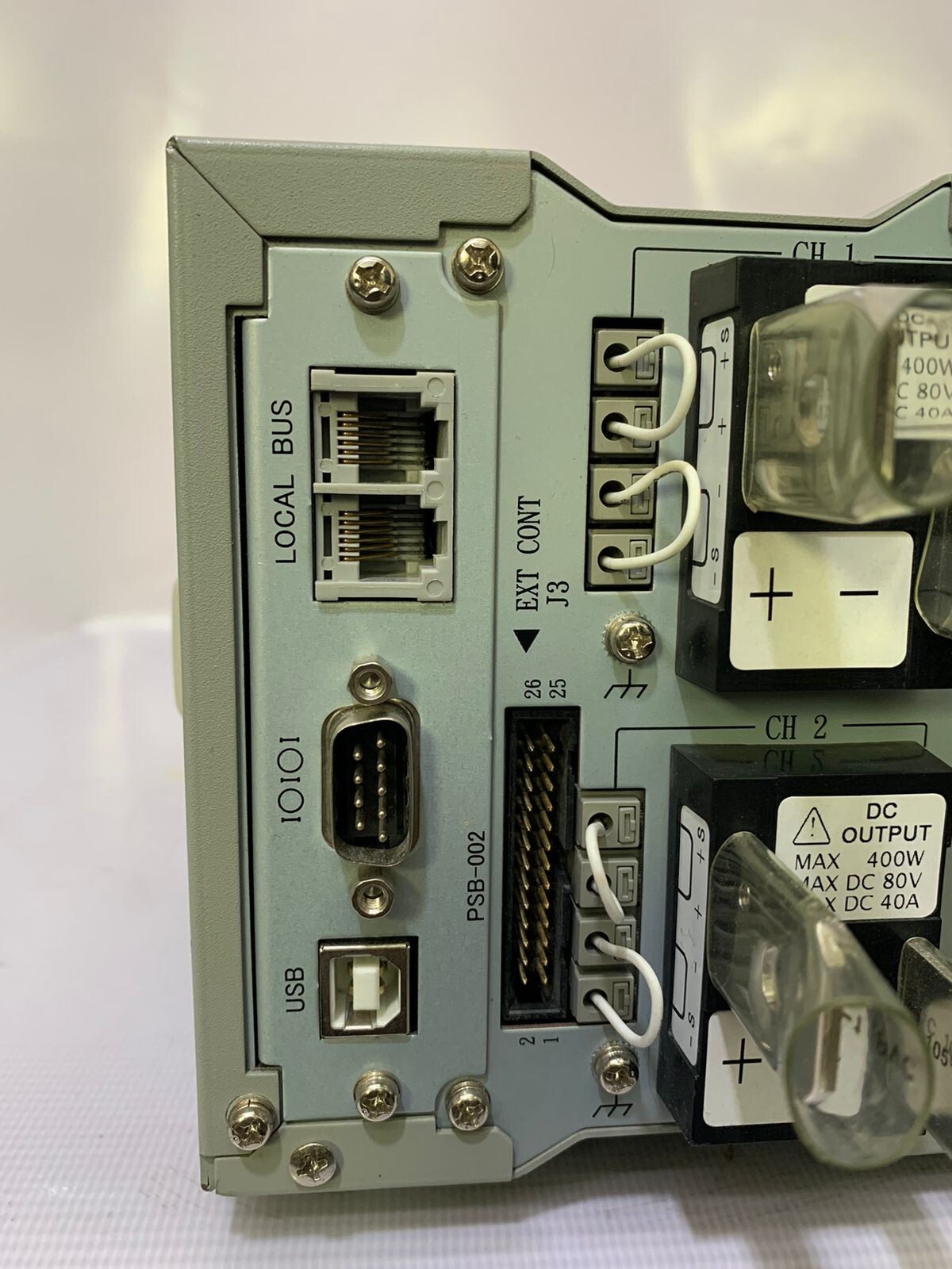 GW Instek / Multi-Range DC Power Supply / PSB-2400L2 / 400W, 80V-DC, 40A-DC