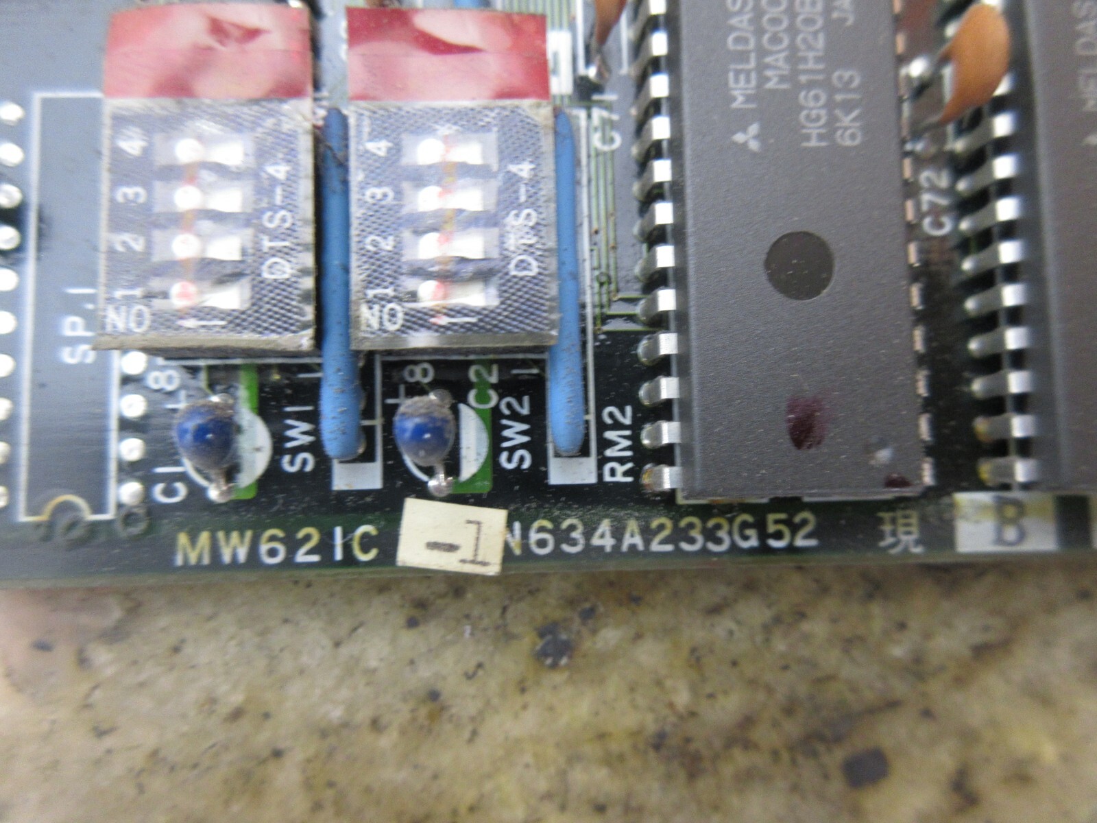 MITSUBISHI INPUT MW621C-1 BN634A233G52 BOARD WARRANTY 120 DAYS