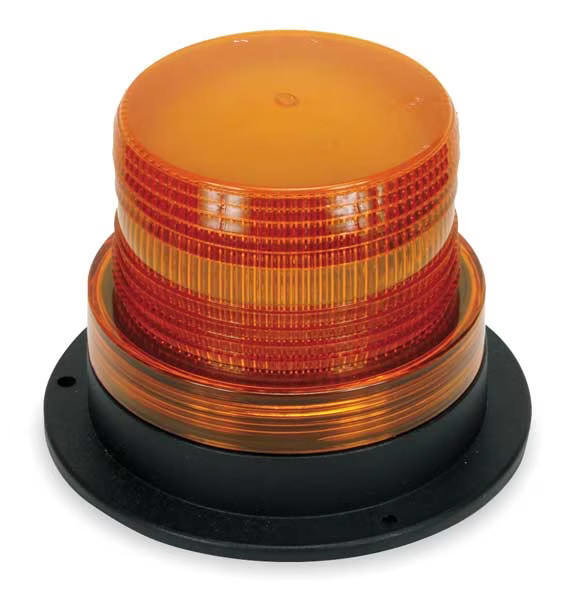 Zoro Select 2ERP9 Warning Light, Strobe, Amber, 12 to 80VDC