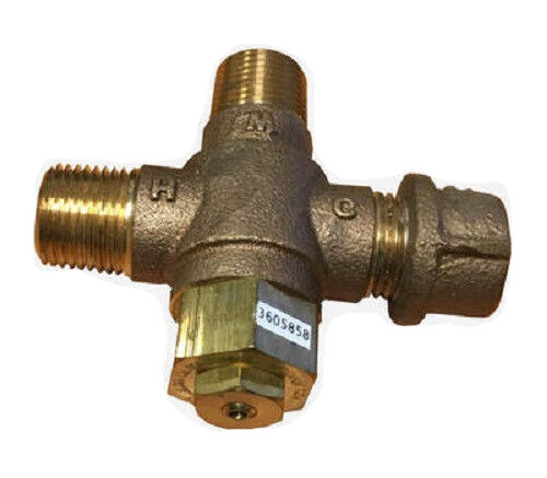 Acorn TZV-1 TempFlow 1/2 in. NPT Brass Thermostatic Zone Valve