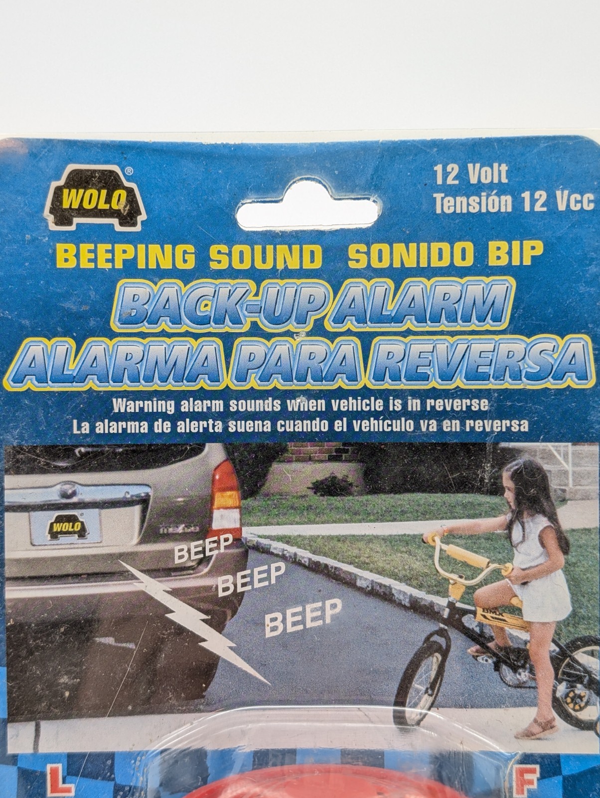New WOLO BA-52 Beep Beep Back Up Alarm 12-Volt 108 Decibel Universal Vehicle NIB