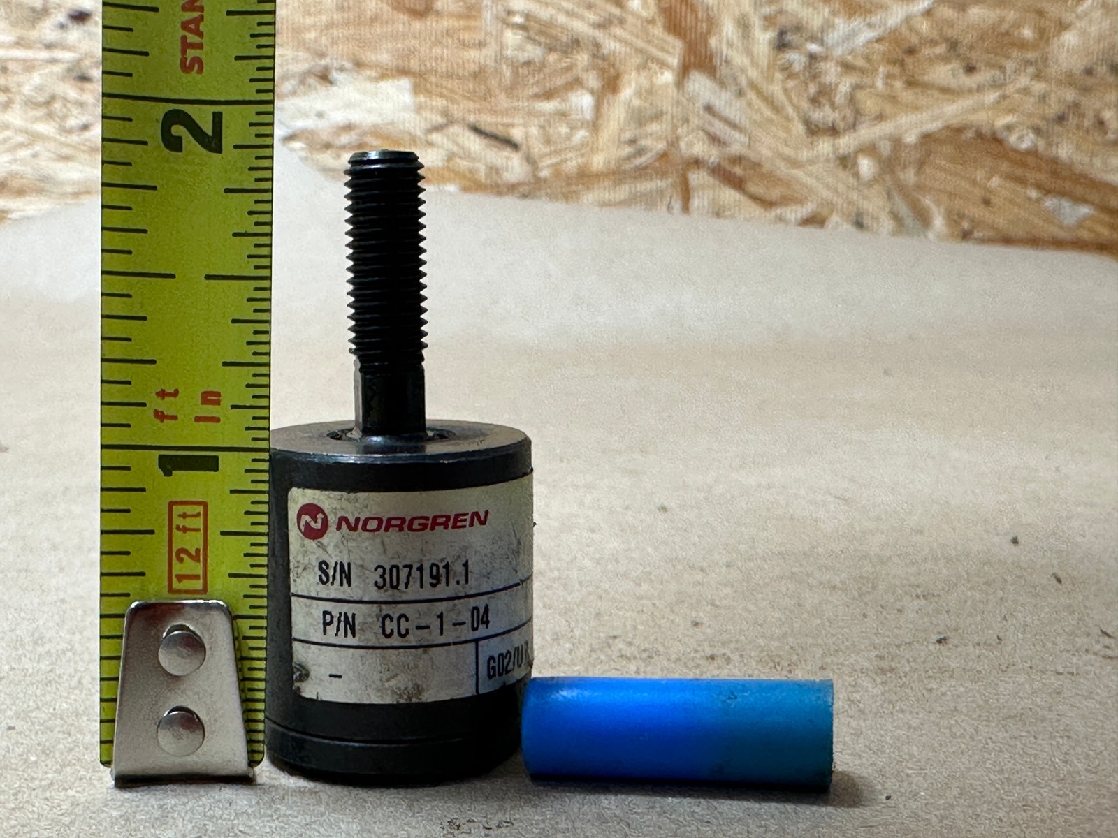 New Norgren CC-1-04 Self-Aligning rod Coupler