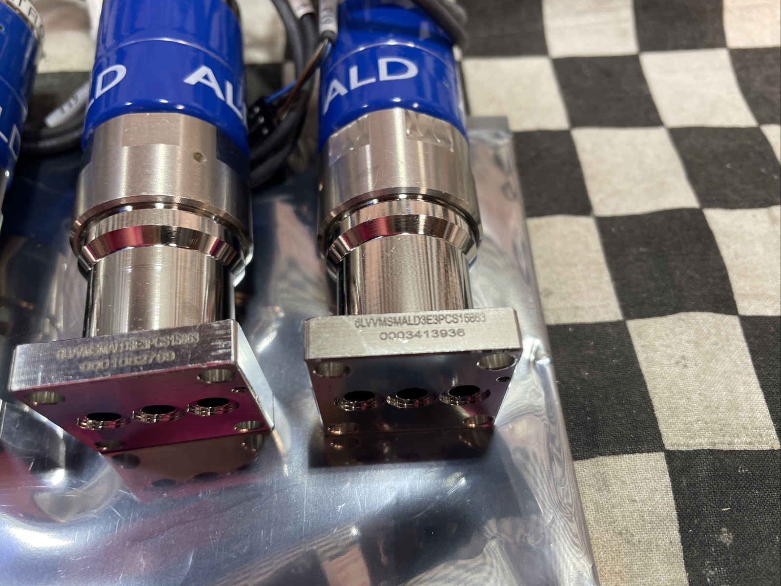 5x Swagelok ALD3E, 6LVV-MSM-ALD3E3-P-C-S-15863, BES 516-3007-E4-C-PU-05 #1644T17