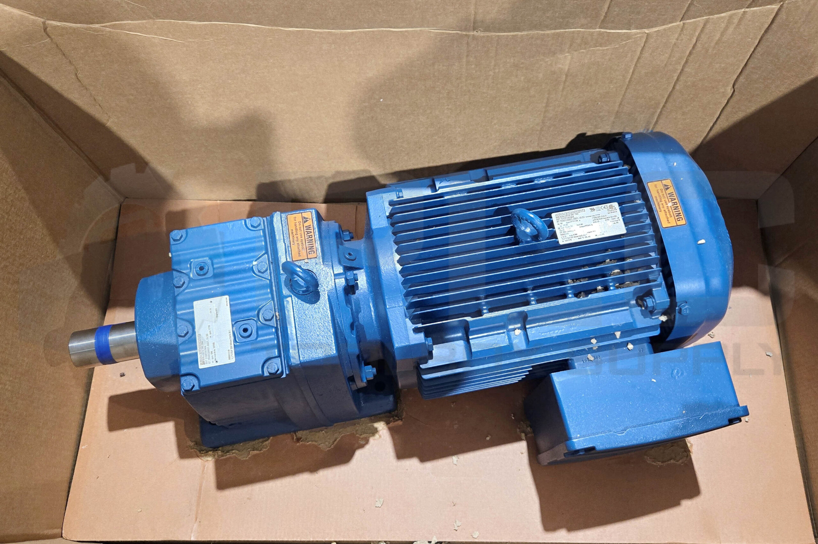 NEW SEW EURODRIVE R87 DRN160M4 GEAR MOTOR 15HP 1776RPM 87.7846126601.0001.19.50