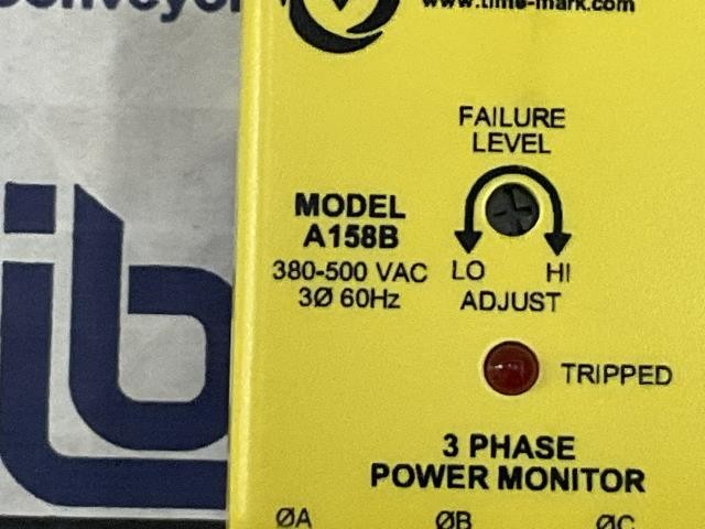 NEW Time Mark Corporation 3-Phase Power Monitor – A158B w/Warranty