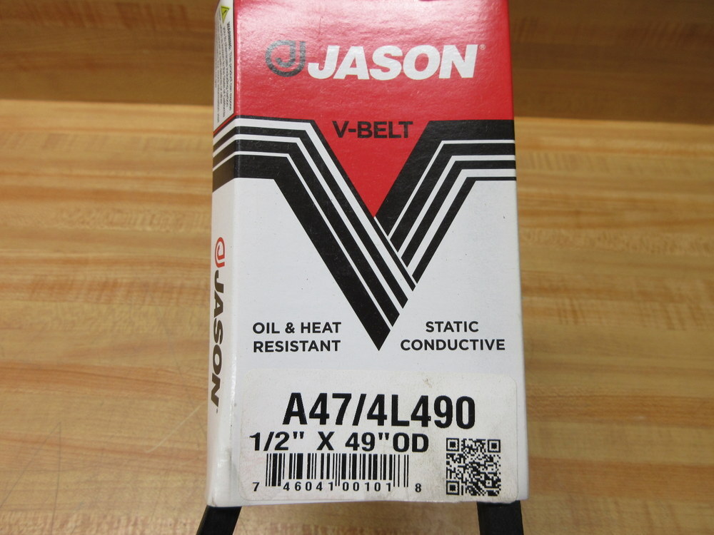 Jason 4L490 Megadyne UniMatch V-Belt A47 (Pack of 2)