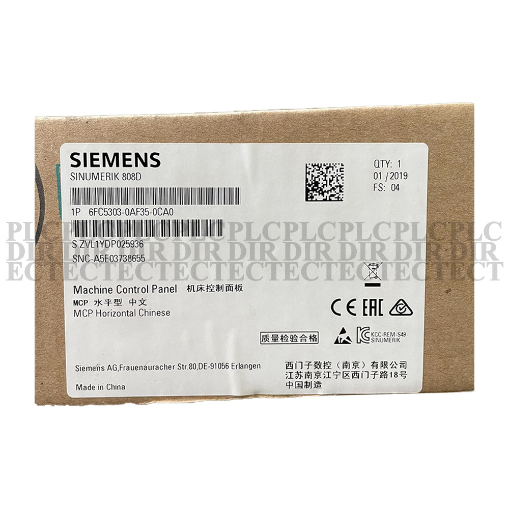 New SIEMENS 6FC5303-0AF35-0CA0 808D CNC MCP Operation Panel