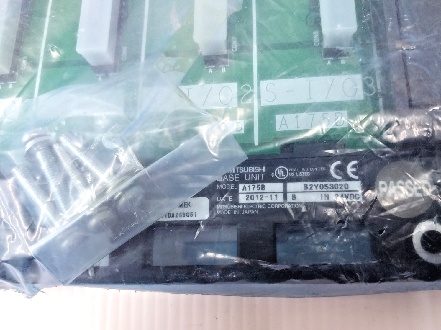New Mitsubishi Base Unit Chassis Module 24 VDC A175B