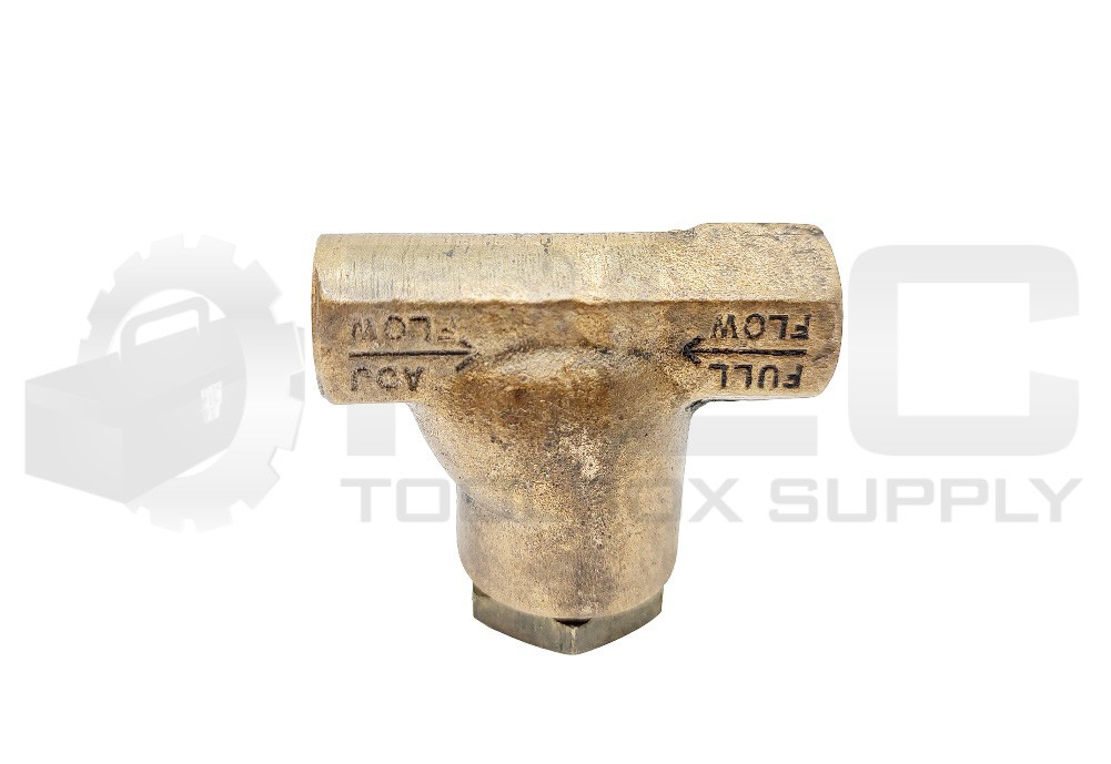 SCHRADER 032500219 BRASS FLOW CONTROL VALVE 250 PSI MAX, 3250A