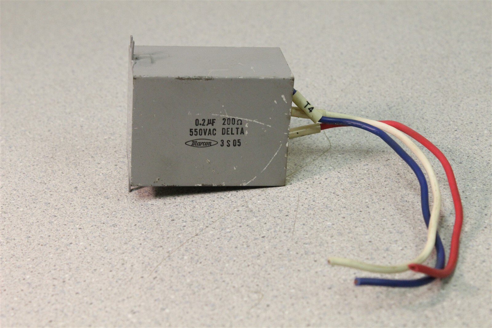 Marcon 0.2uf 200 550VAC Delta 3S05 Capacitor “G” *FREE SHIPPING*