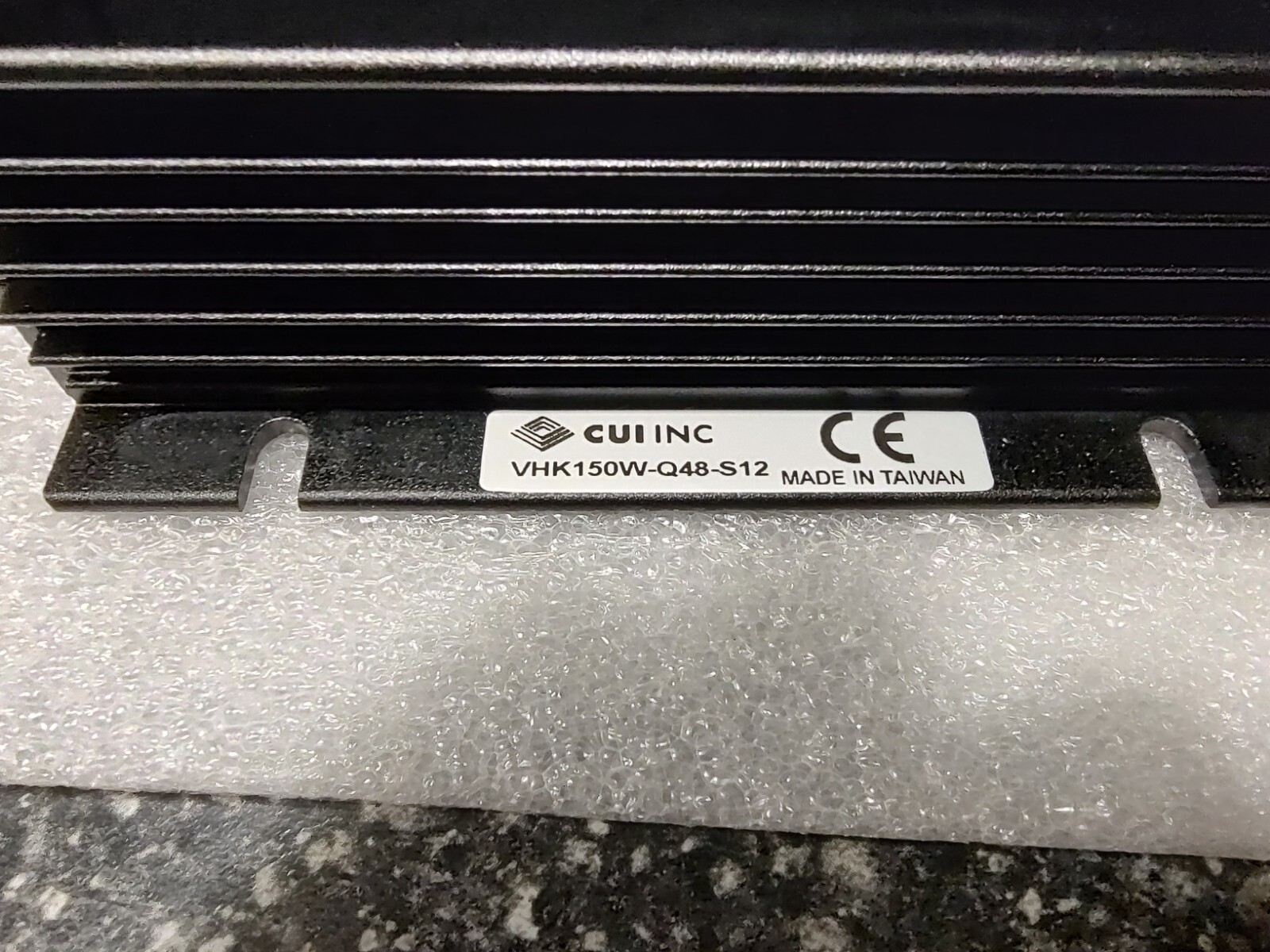 CUI Inc VHK150W-Q48-S12 DC-DC Converter 18-75 VDC Input 12 VDC Output 150 W