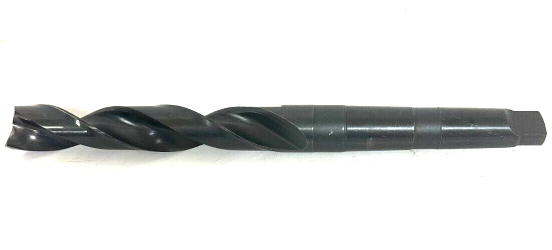 DORMER TAPER SHANK SPIRAL FLUTE DRILL BIT 1″ OAD X 11″ OAL HSS 6-1/2″ FLUTE MT3