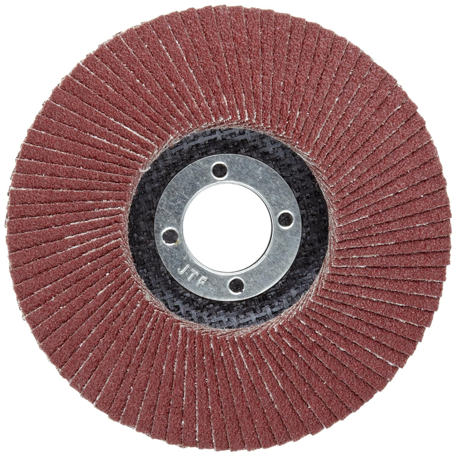Weiler 50764 Big Cat High Density Abrasive Flap Disc 60 Grit 4-1/2 In