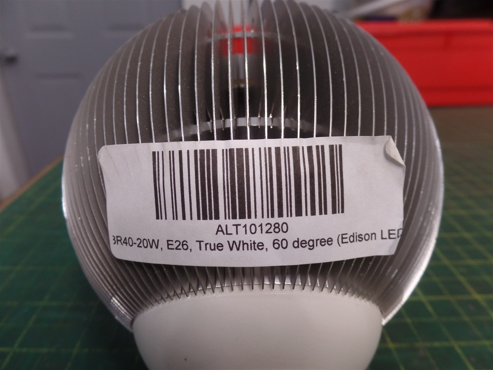E26 BR40 20W ALTLED LED APOLLO 6000K 100-240V STEAMPUNK ALT202390, 60° TRU WHITE