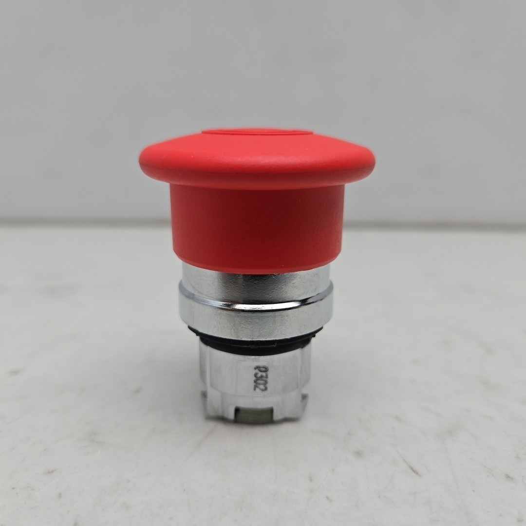 2 Pack Telemecanique ZB4BT4 Emergency Stop Push Button 22mm New Lot of 2