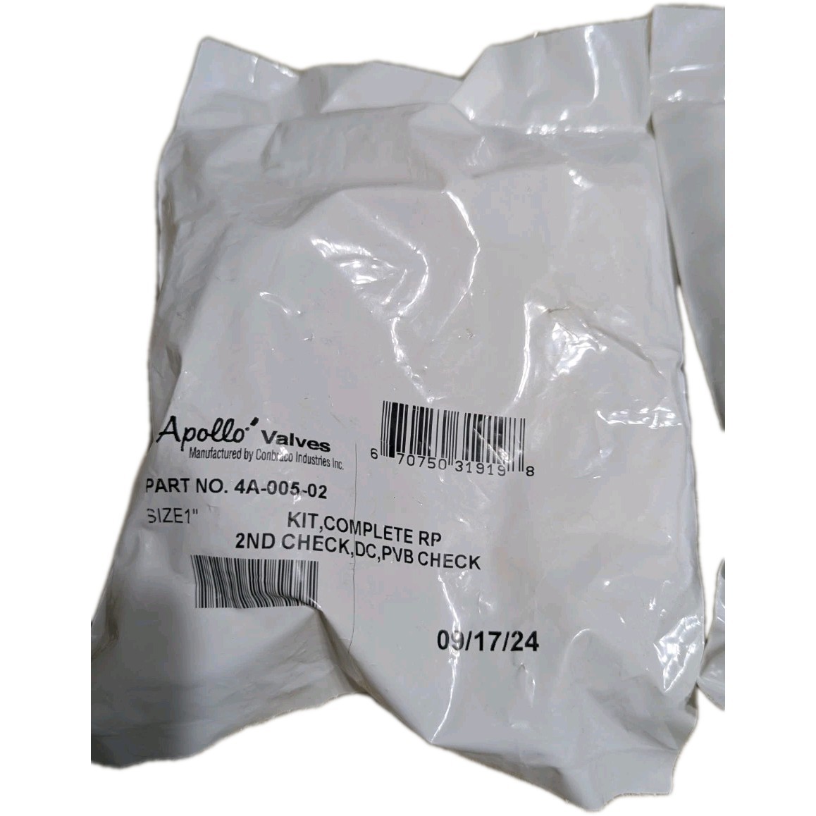 Apollo 4A-005-10 Repair Kit 1″ 4A Series Backflow Internal Parts Kit