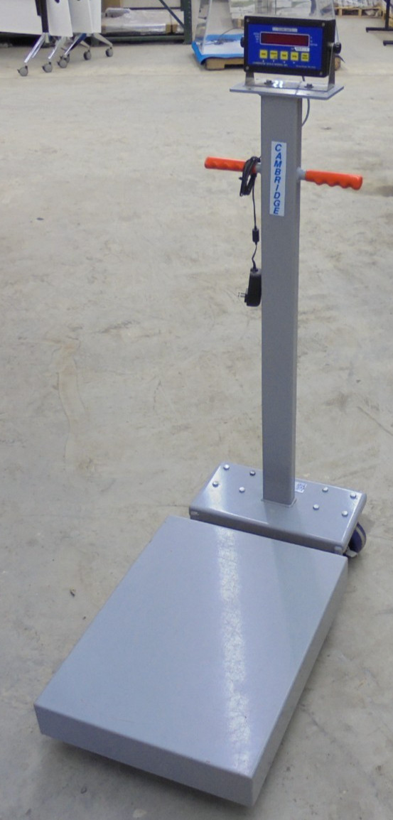 Cambridge ScaleWorks CSW-10AT Pedestal Scale 18” X 24” Platform 500LB